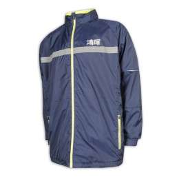 J858 Fluorescent zipper Reflective zipper lip design Reflective design Fluorescent anti-collar color Windbreaker coat factory J858 Fluorescent zipper Reflective zipper lip design Reflective design Fluorescent anti-collar color Windbreaker coat factory